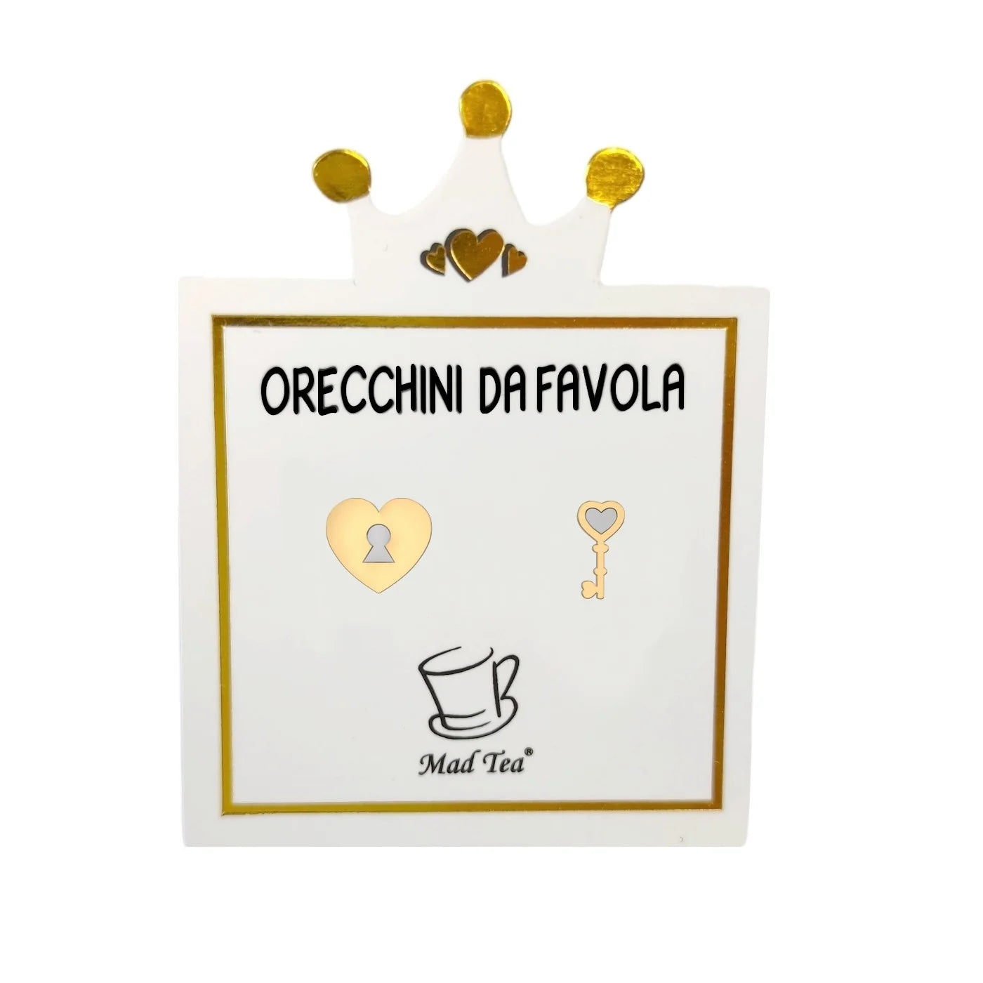 Orecchini “Chiave e serratura di Alice”