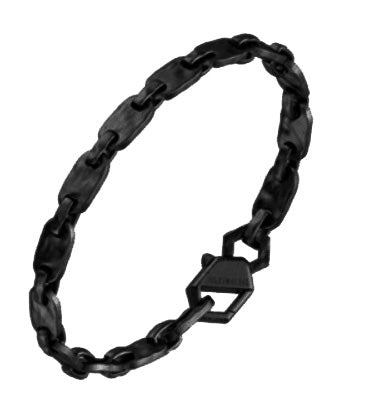 Bracciale catena nero