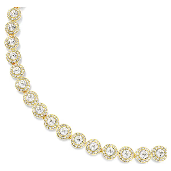 Collana Tennis Una Angelic Placc oro