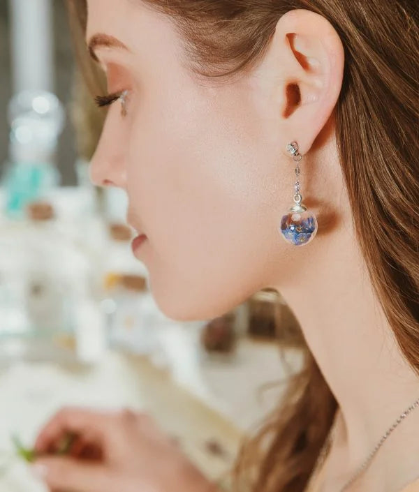 Orecchini sei sempre nel cuore “Non ti scordar di me”