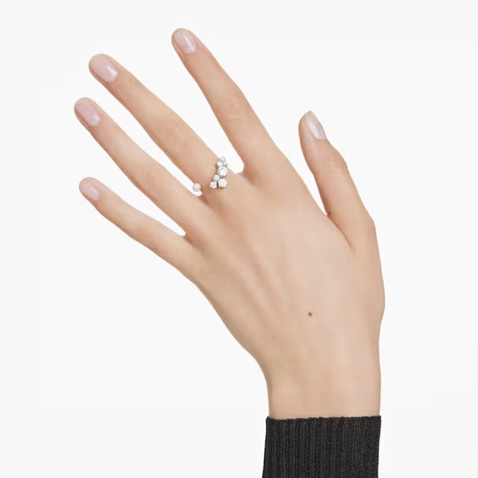 Anello aperto Constella Crystal Pearl