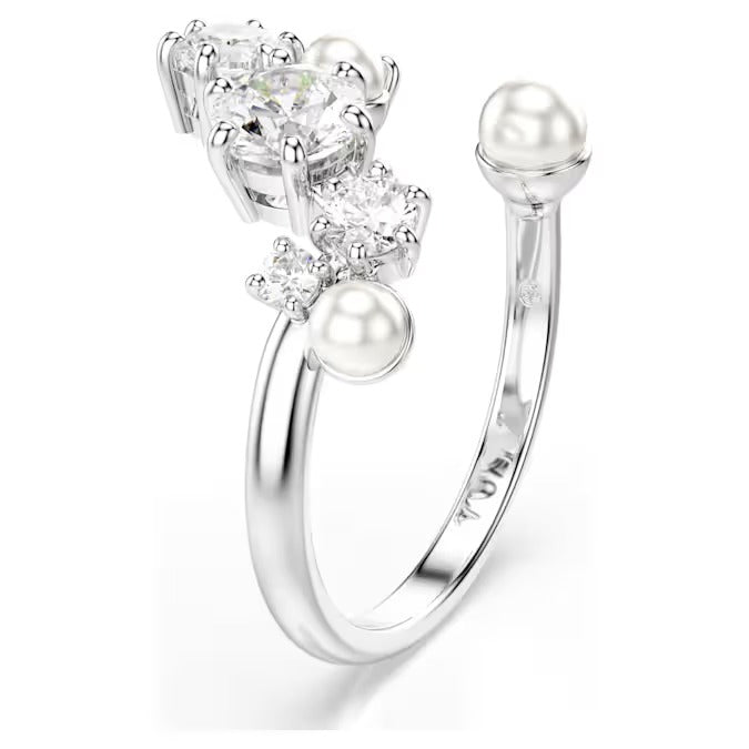 Anello aperto Constella Crystal Pearl