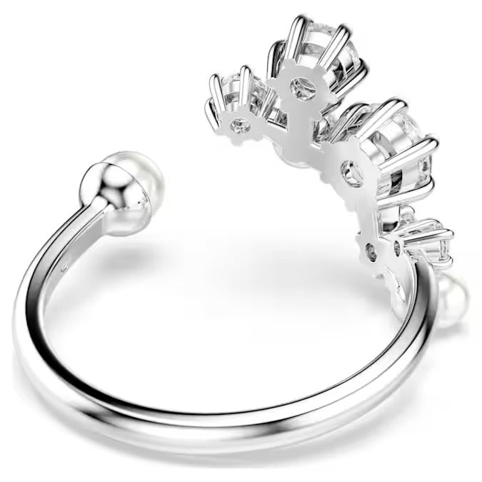 Anello aperto Constella Crystal Pearl