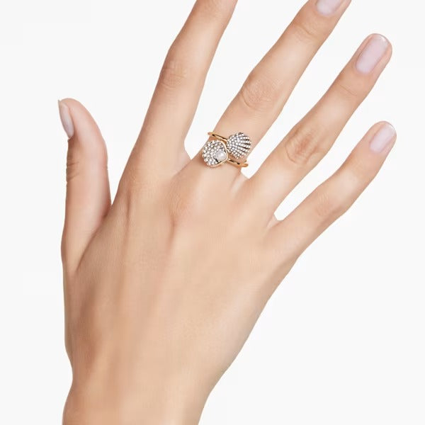 Anello aperto Idyllia Pearl e Conchiglia