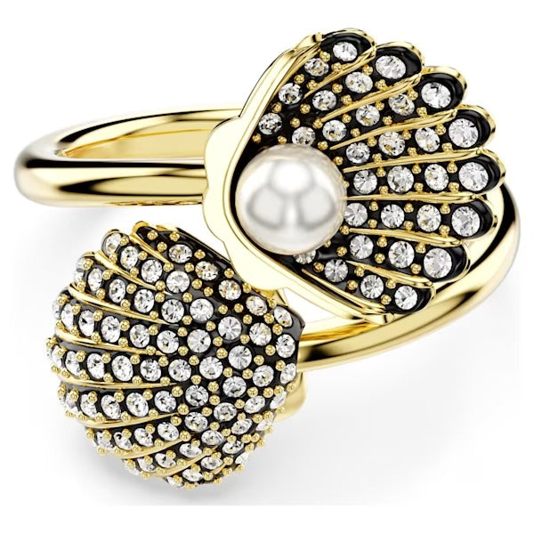 Anello aperto Idyllia Pearl e Conchiglia
