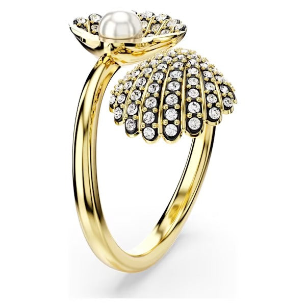 Anello aperto Idyllia Pearl e Conchiglia