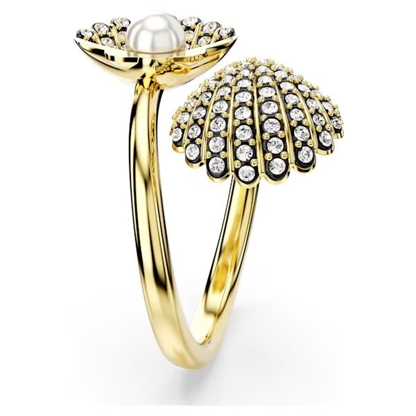 Anello aperto Idyllia Pearl e Conchiglia