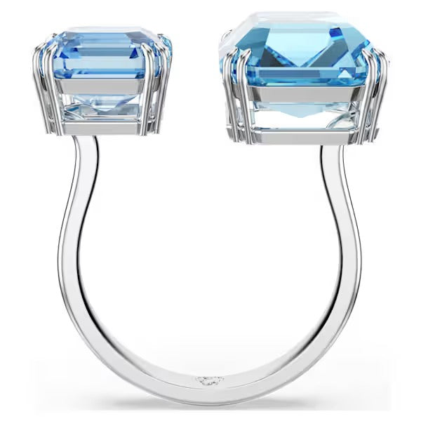 Anello aperto Millenia ottagon Blu