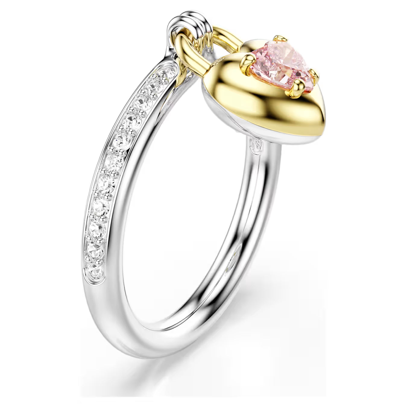 Anello charm Idyllia Cuore Rosa