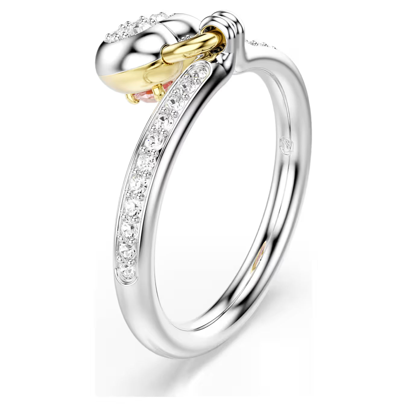 Anello charm Idyllia Cuore Rosa