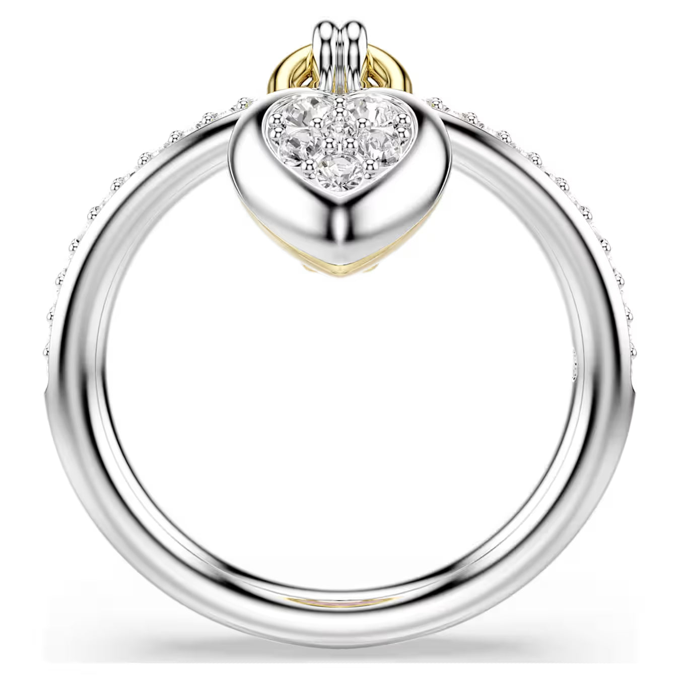 Anello charm Idyllia Cuore Rosa