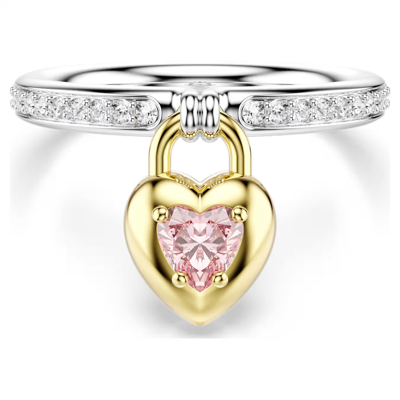 Anello charm Idyllia Cuore Rosa
