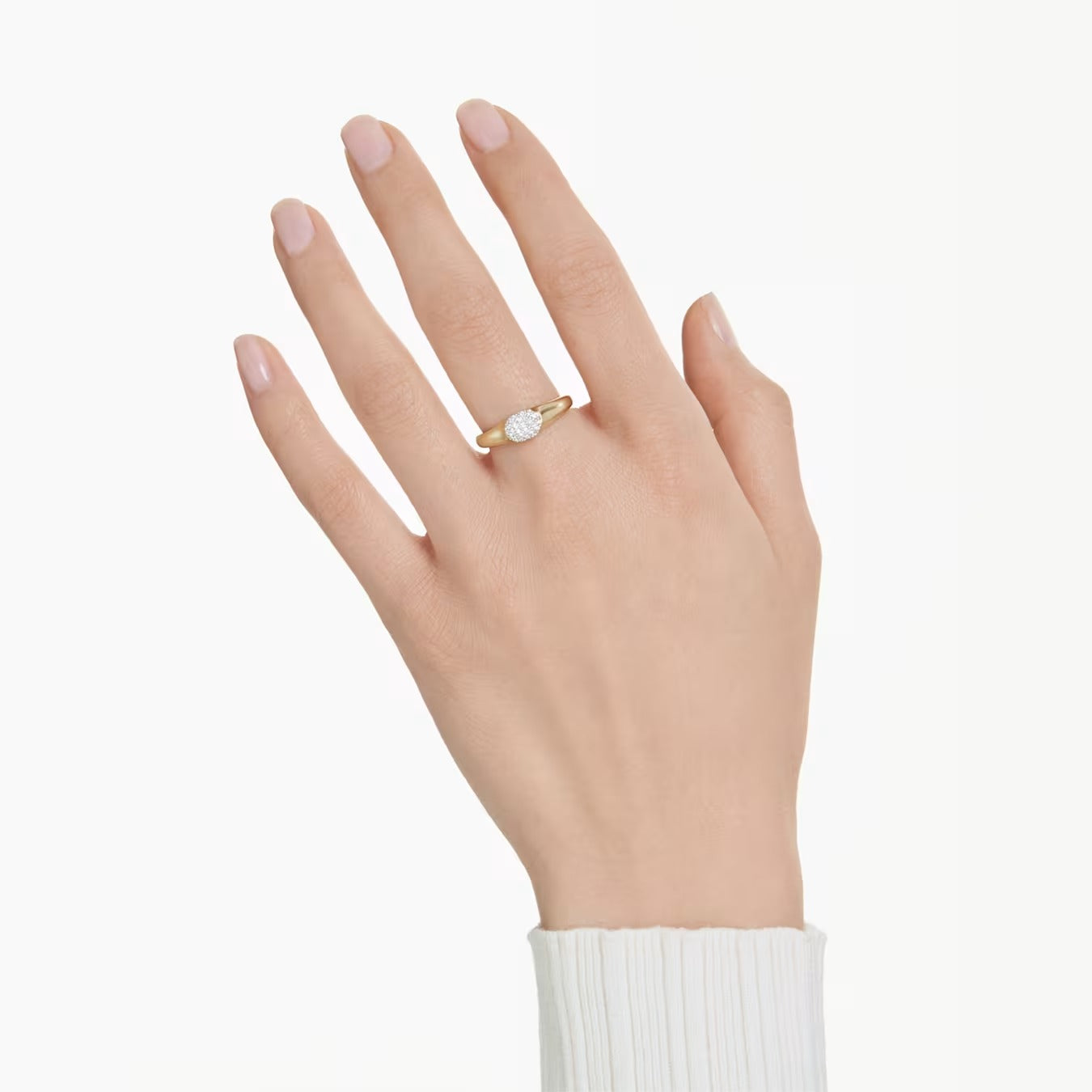 Anello Dextera Octagon Placc oro