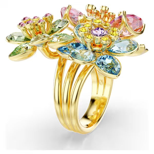 Anello Idyllia Fiori Tripli