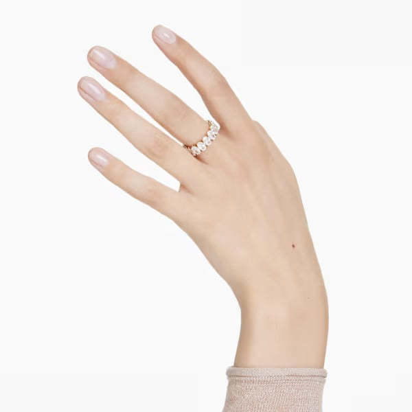 Anello Matrix Oval Placcoro