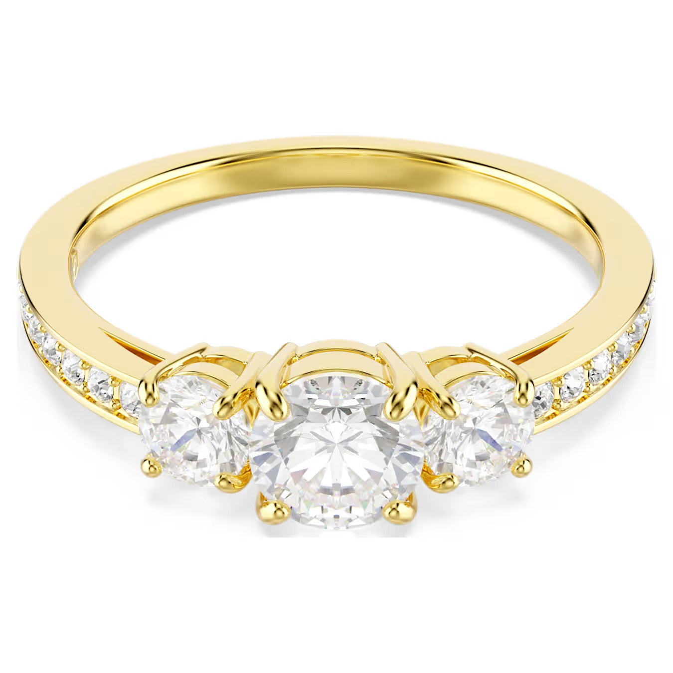 Anello Stilla Triology placc oro