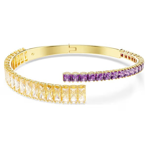 Bracciale rigido Matrix Taglio misto Viola