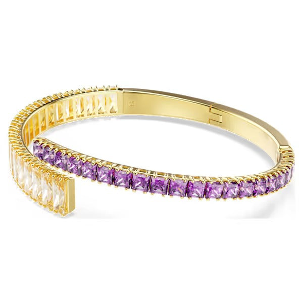 Bracciale rigido Matrix Taglio misto Viola