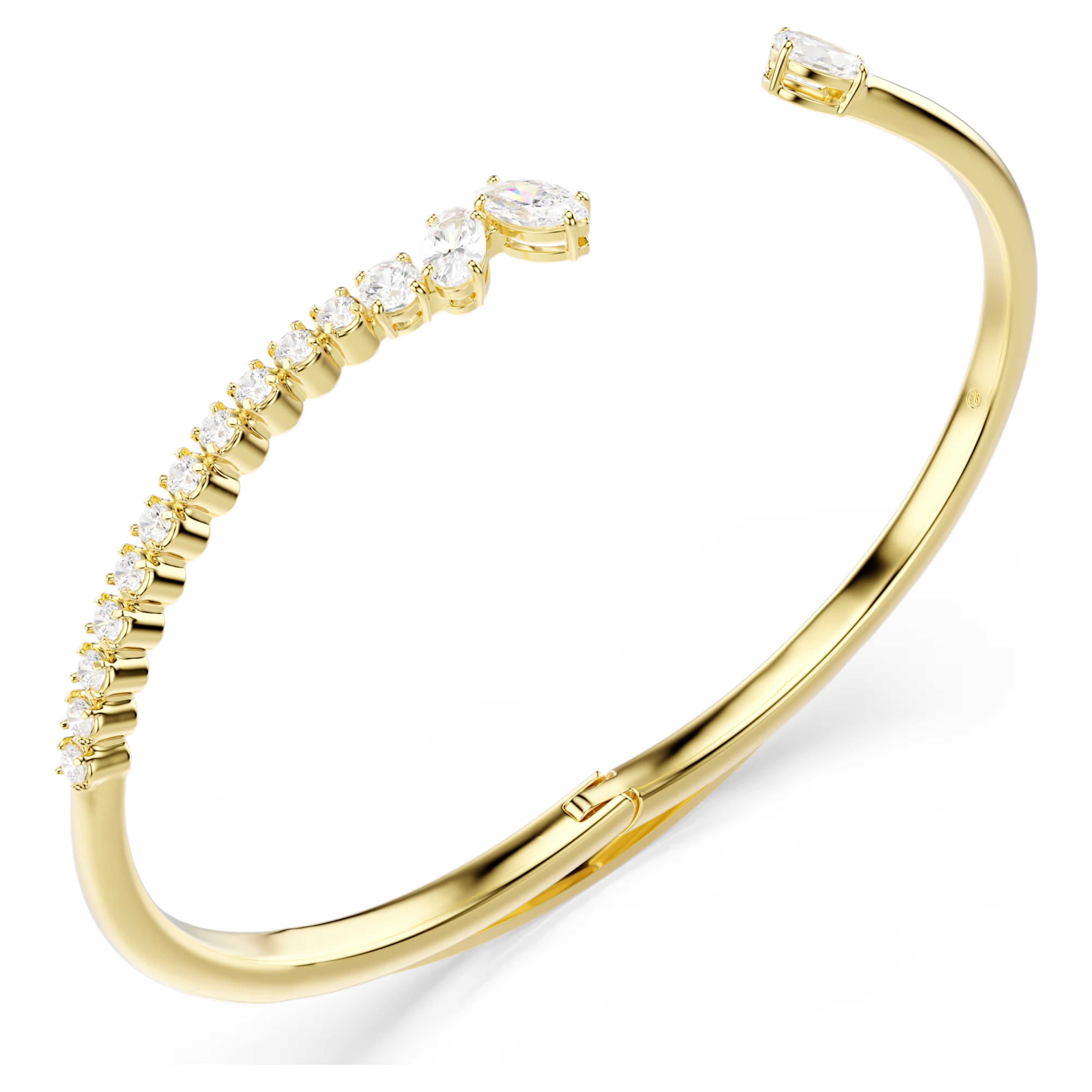 Bracciale rigido Mesmera placc oro 18K