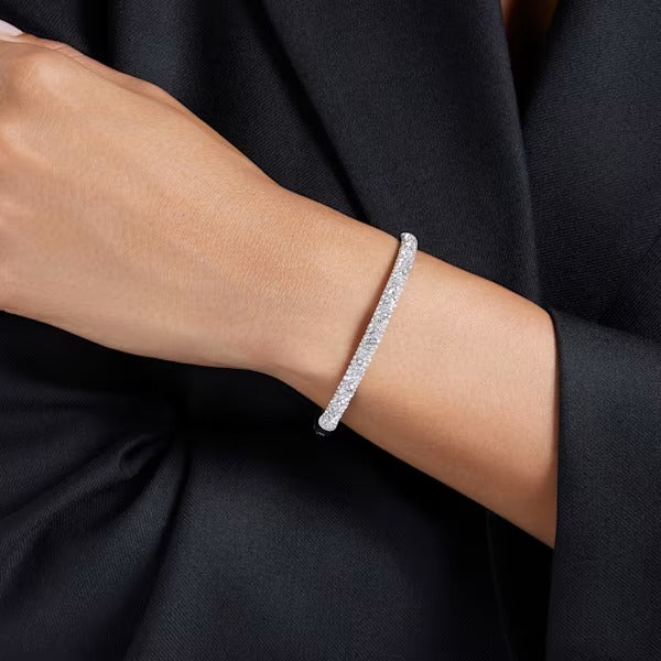 Bracciale rigido Sublima Pavé a neve