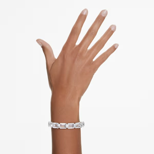 Bracciale rigido Millenia ottagon Bianco