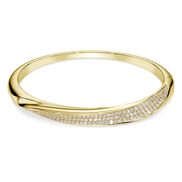 Bracciale rigido Classica Argento Sterling placc oro 18k