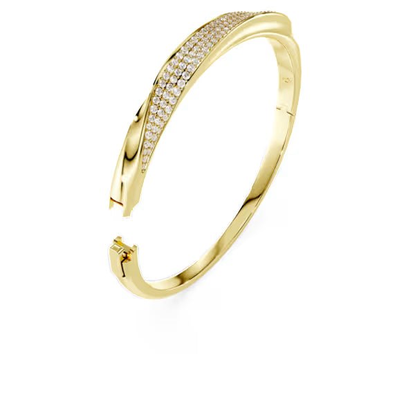 Bracciale rigido Classica Argento Sterling placc oro 18k