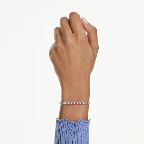 Bracciale Tennis Matrix Triology Blu e Bianco