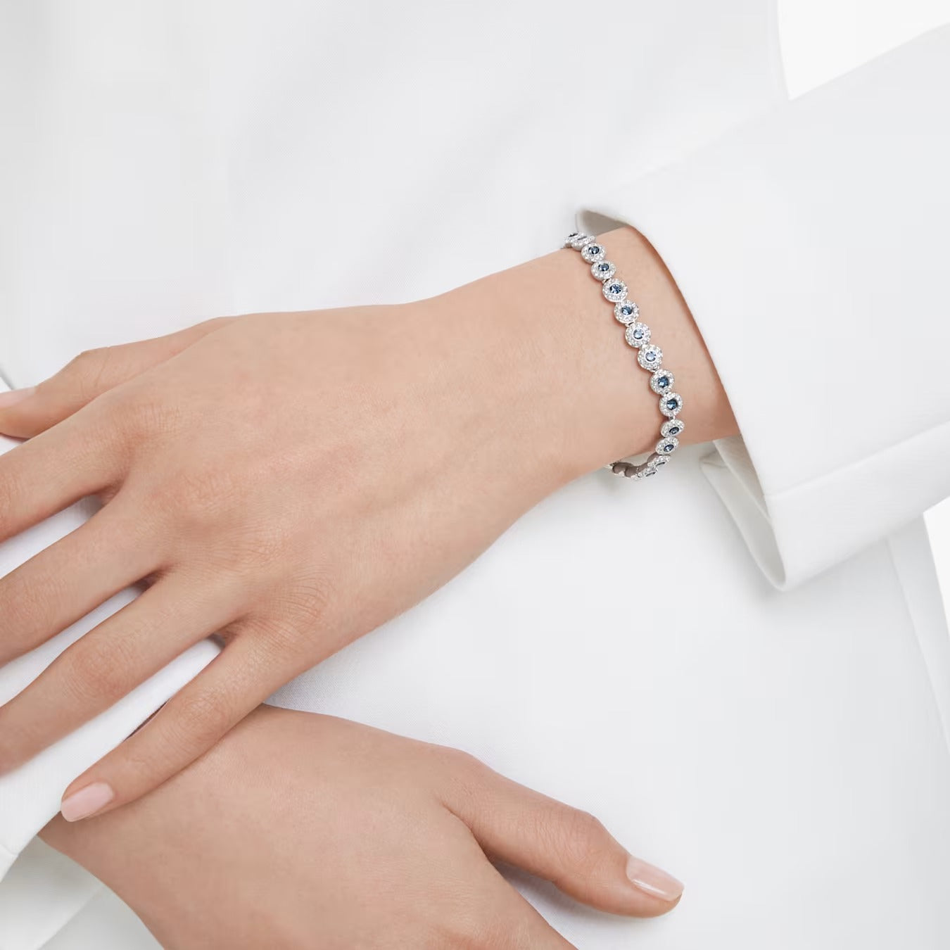 Bracciale Tennis Una Angelic Blu