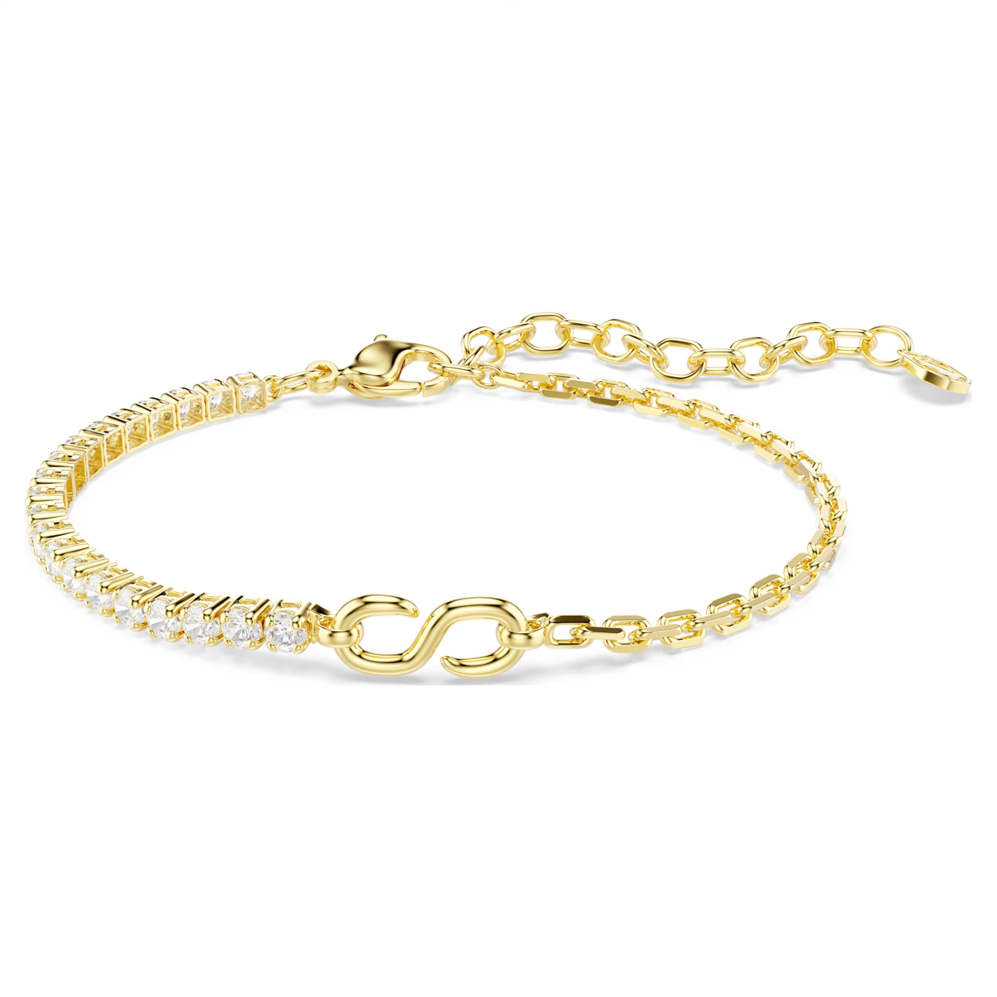 Braccialetto Matrix catena placc oro 18K