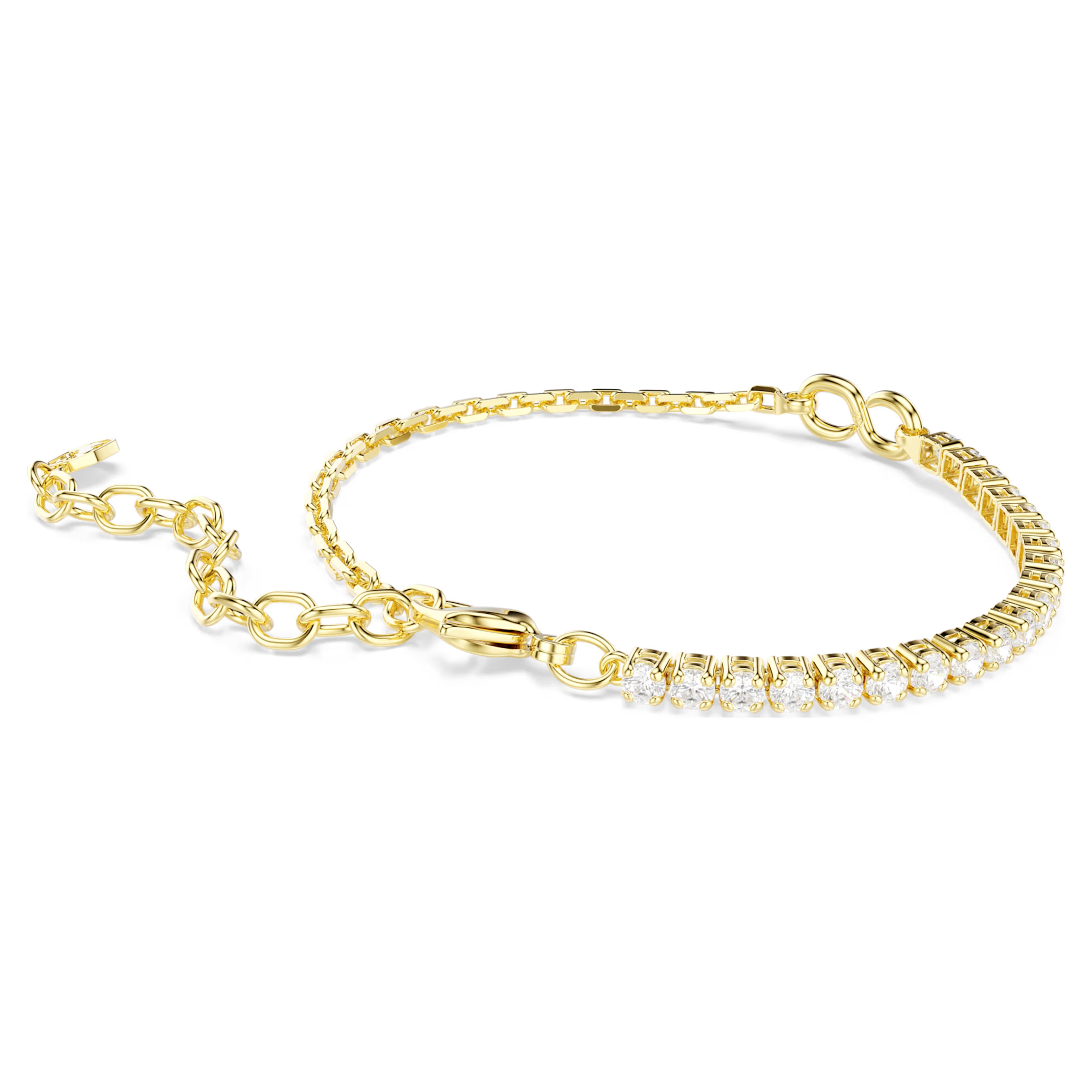 Braccialetto Matrix catena placc oro 18K