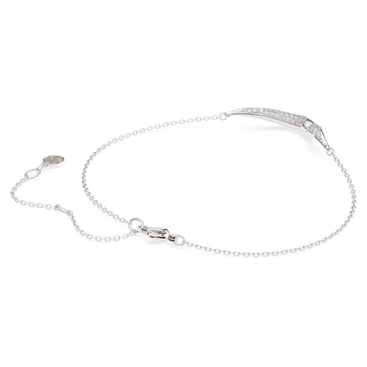 Braccialetto Classica Round Argento sterling