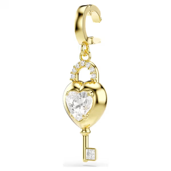 Pendente charms Idyllia Chiave rosa placc oro