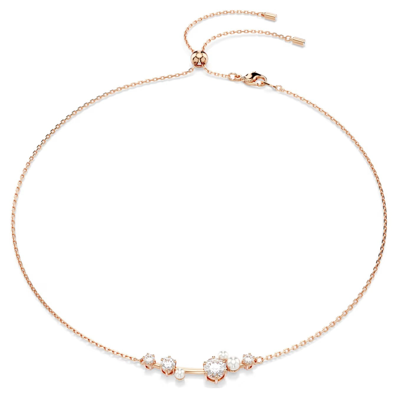 Collana Constella Pearl Placc oro rosa