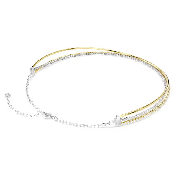 Choker Hyperbola Mix placc oro 18K