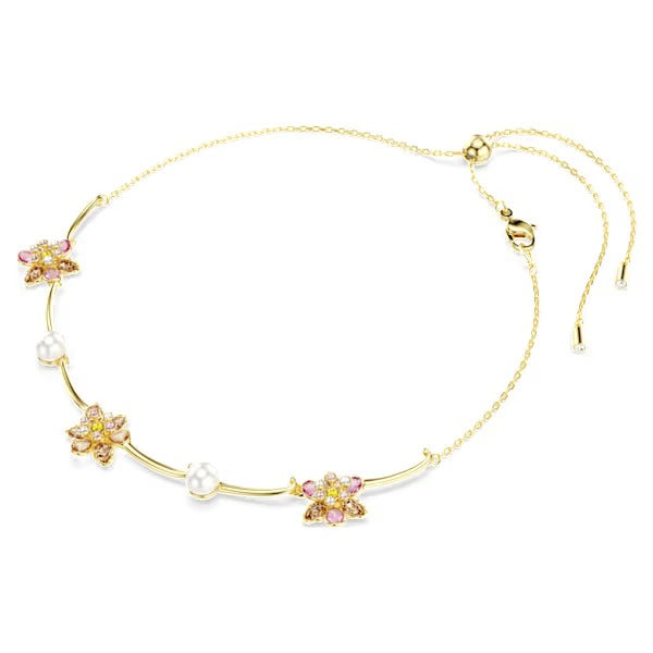Collana Idyllia Crystal Pearl Fiori