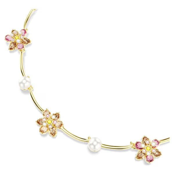 Collana Idyllia Crystal Pearl Fiori