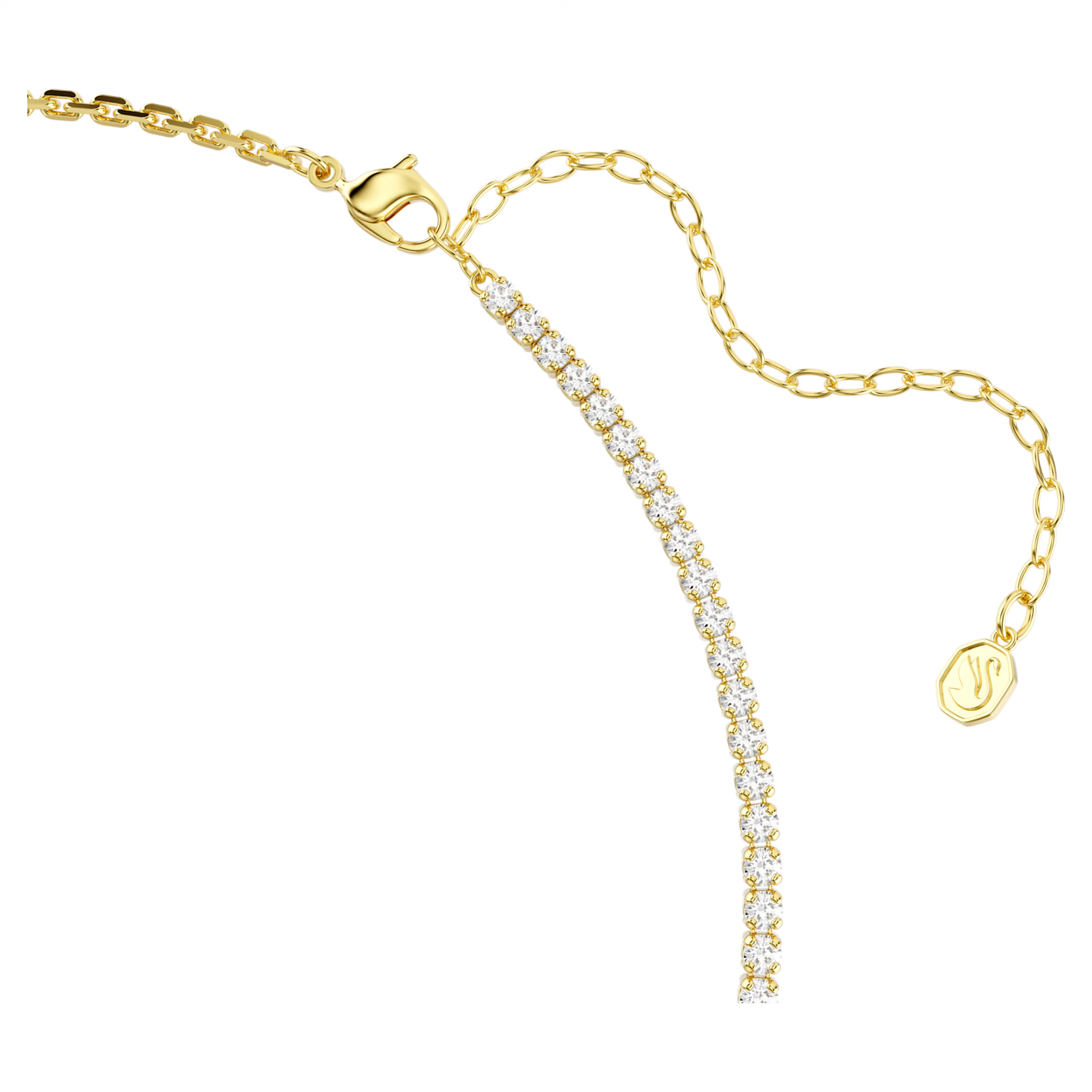 Collana catena Matrix placc oro 18K