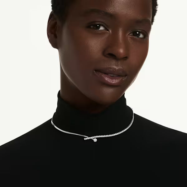 Collana Matrix semirigida Bianca