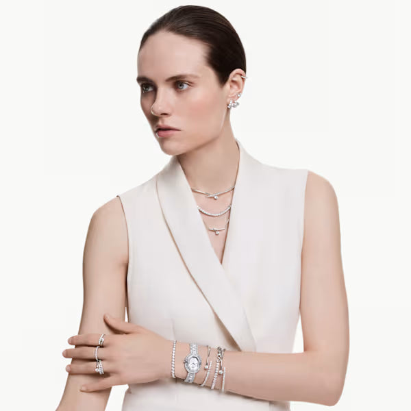 Collana Matrix semirigida Bianca