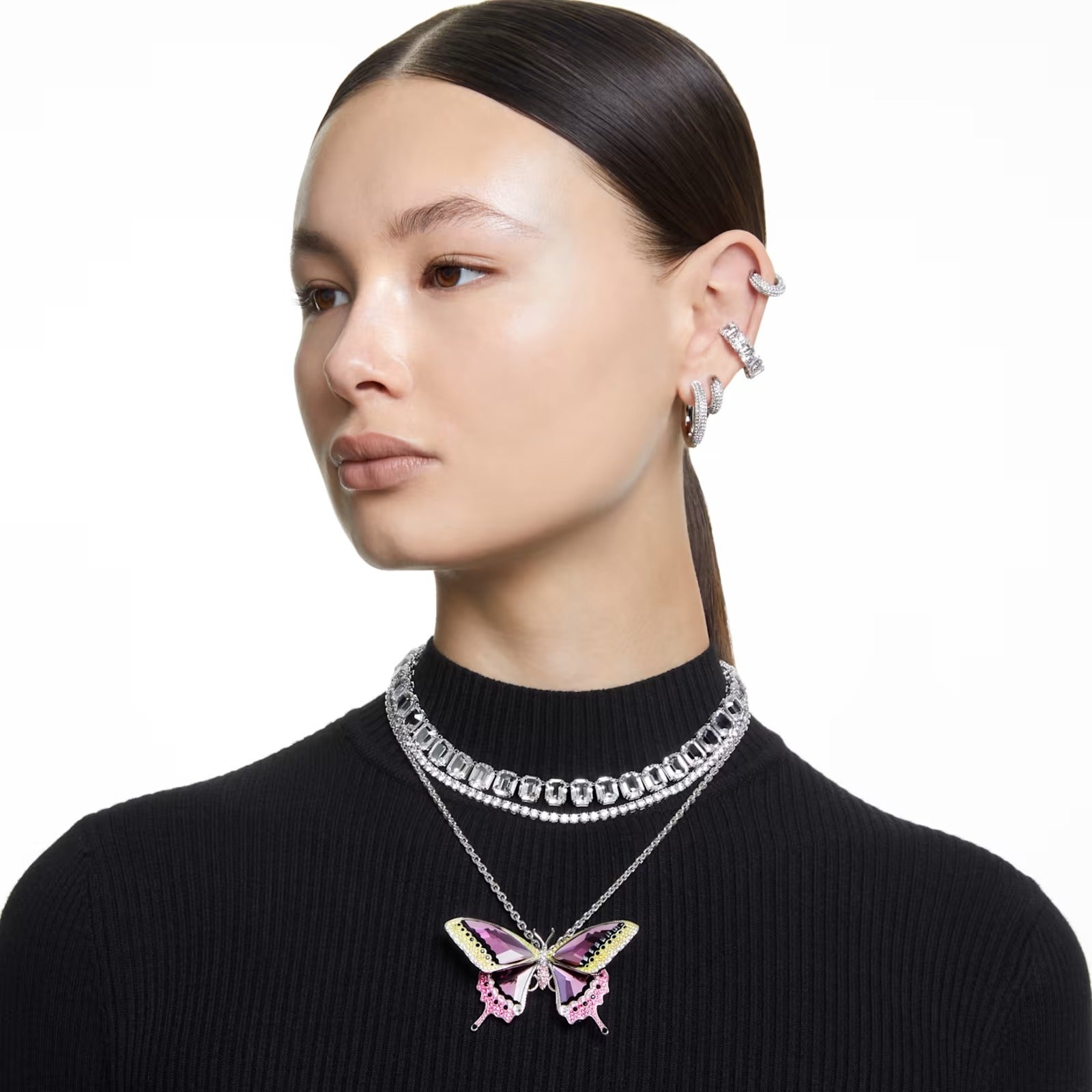 Collana Matrix Tennis piccola Bianca