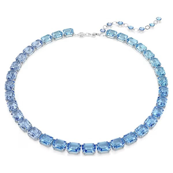 Collana Millenia Octagon sfumata Blu
