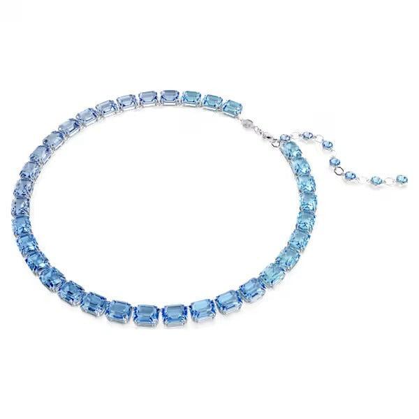 Collana Millenia Octagon sfumata Blu