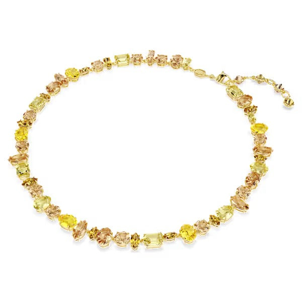 Collana Gema Giallo Placc oro