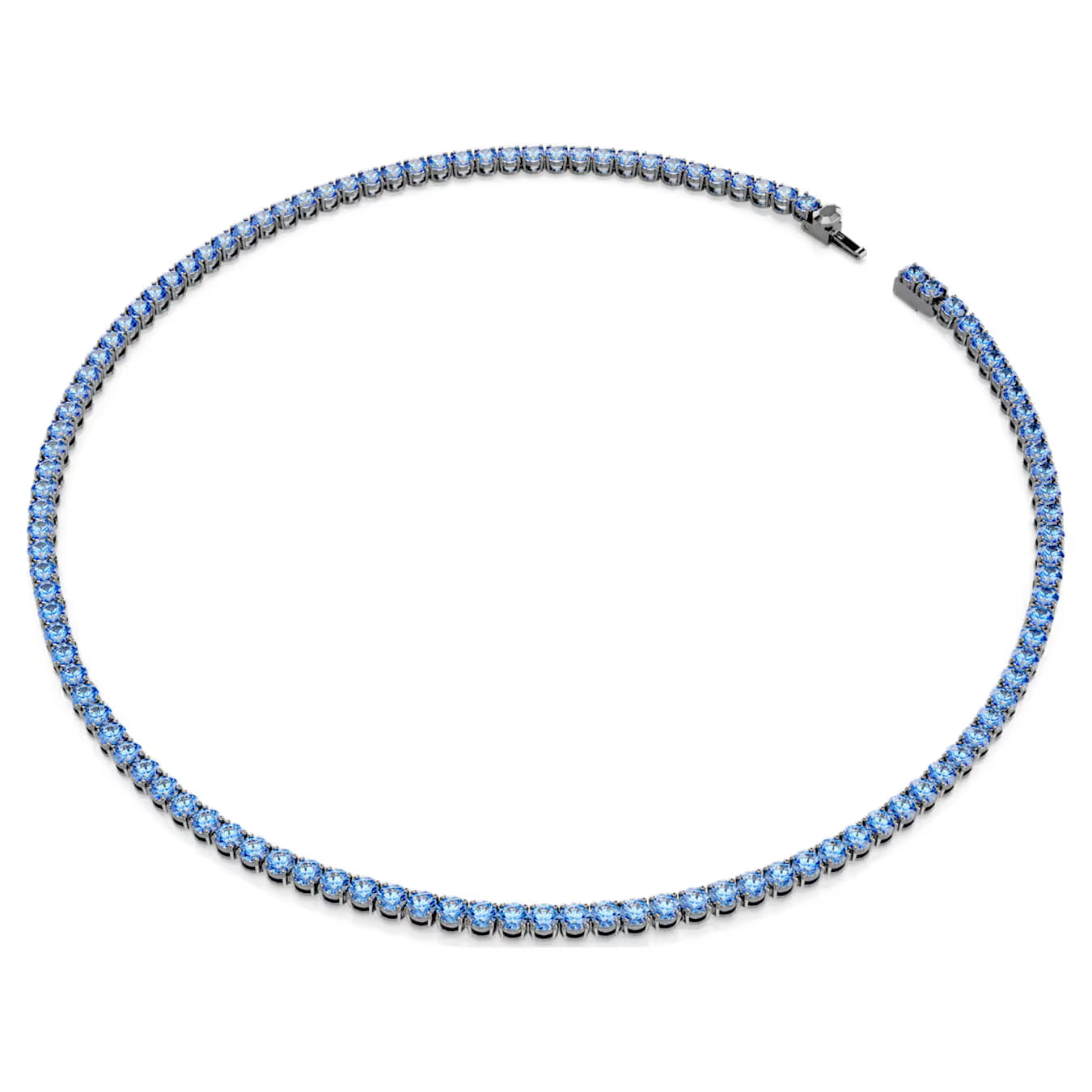 Collana Tennis Matrix Blu Placc rutenio