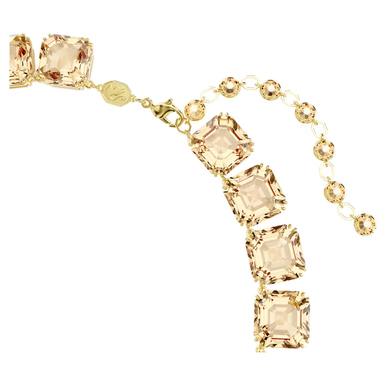 Collana Millenia square Caramello