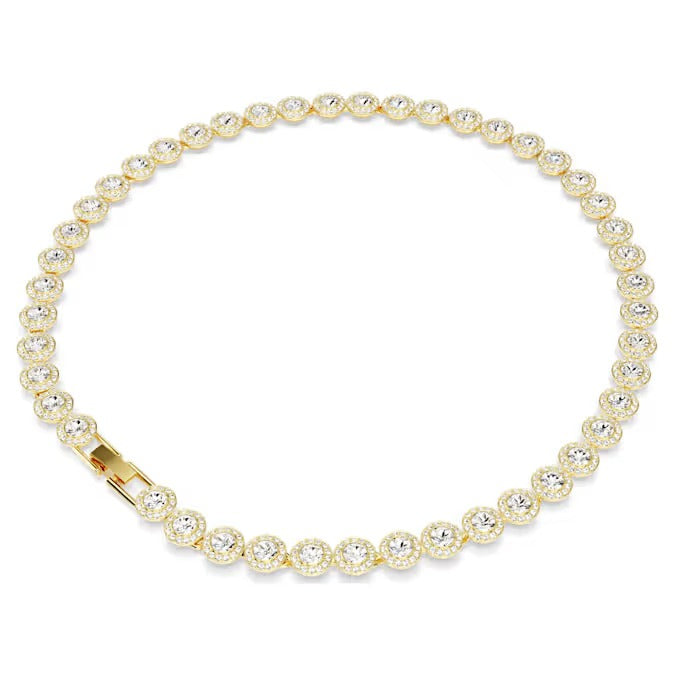 Collana Tennis Una Angelic Placc oro