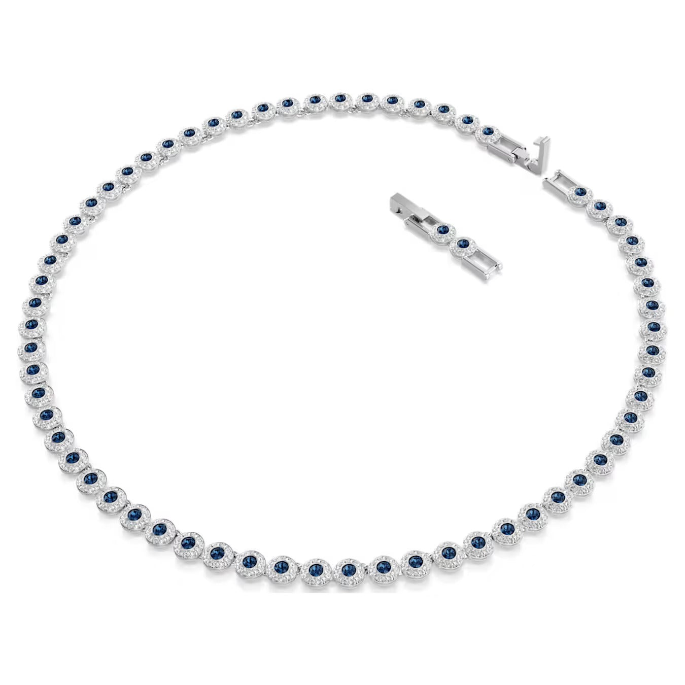 Collana Tennis Una Angelic Blu