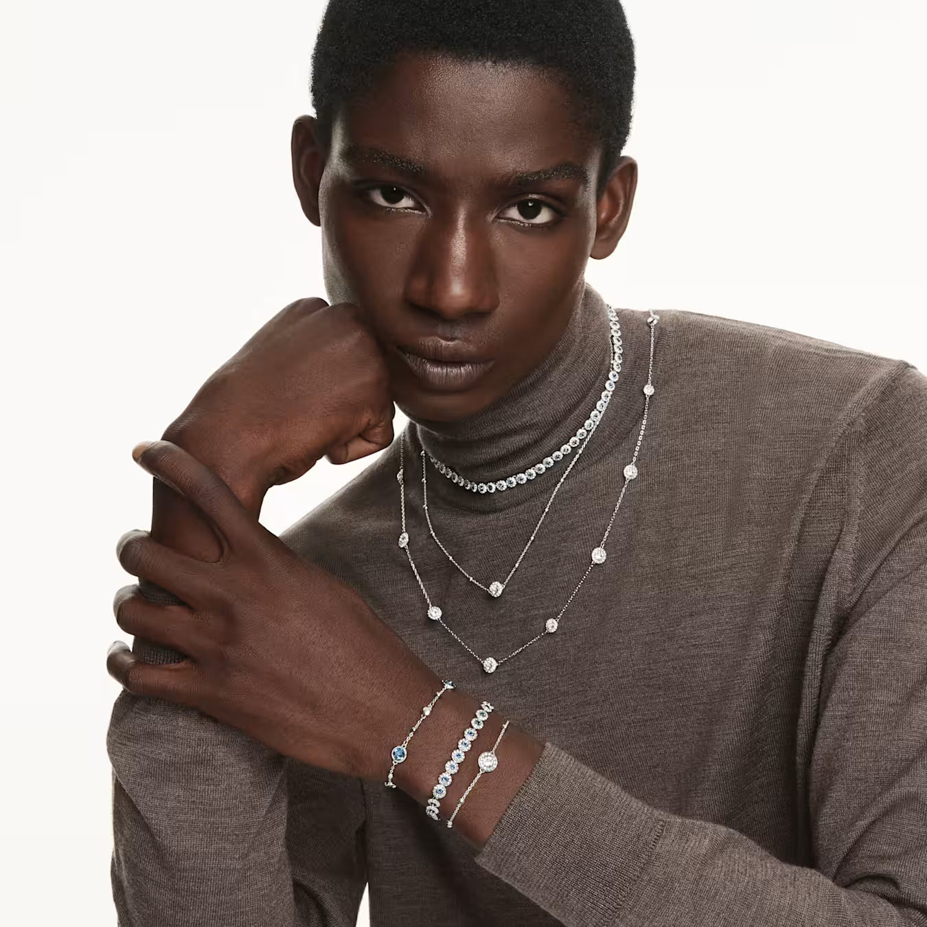 Collana lunga Una Angelic Double Face