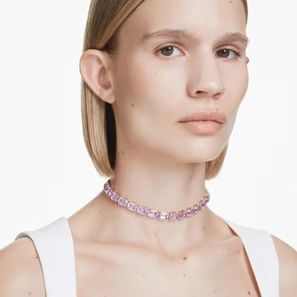 Collarino Tennis Millenia ottagon Viola